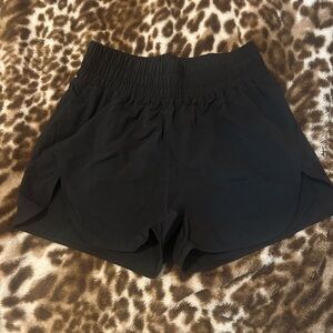 Zenana Outfitters Midnight Black Athletic Shorts